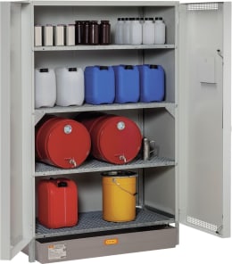 Produktbild: Cemo Umweltschrank 13/20 132 x 200 x 80 cm, 4 x Gitterrost, GFK-Wanne