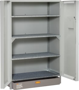 Produktbild: Cemo Umweltschrank 13/20 132 x 200 x 80 cm, 4 x Gitterrost, GFK-Wanne