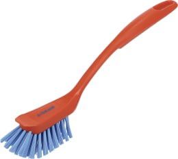 Produktbild: DeLaval Spülbürste rot, blau, für Haushalt und Milchkammer, 98880117