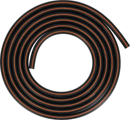 Produktbild: DeLaval Milchschlauch Gummi, schwarz