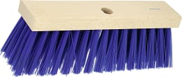 Produktbild: DeLaval Ersatzbesen 30 cm, Borstenbesatz PVC, blau, für Holzstiele mit 28 – 34 mm Durchmesser