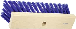 Produktbild: DeLaval Ersatzbesen 30 cm, Borstenbesatz PVC, blau, für Holzstiele mit 28 – 34 mm Durchmesser