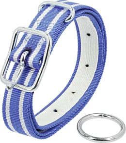 Produktbild: DeLaval Halsband XL 108 – 138 cm, für Milchkühe, extra verstärkt, mit Dornschnalle, 8 Löcher