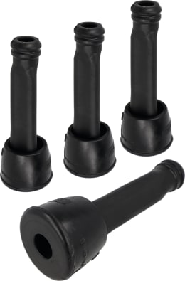 Produktbild: DeLaval Zitzengummi 20 M-VMS Clover™ 157 mm, Öffnung 20 mm, für Melkzeug VMS, 4 St.
