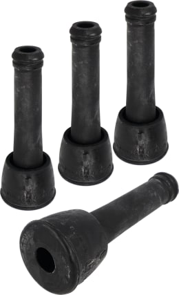 Produktbild: DeLaval Zitzengummi 20 M 158 mm, Öffnung 20 mm, für VMS, 4 St.