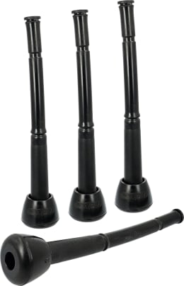 Produktbild: DeLaval Zitzengummi 23 L-EX 335 mm, Öffnung 23 mm, für Melkzeug MC5 mit Stahlbecher, 4 St.