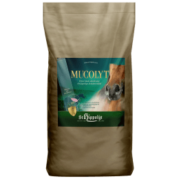 Produktbild: St. Hippolyt Mucolyt Atemwegskur mit Wirkstoffen für die Atemwege von Pferden 25 kg Sack