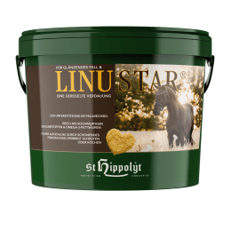 Produktbild: St. Hippolyt LinuStar mit gecrackter Leinsaat 10 kg Eimer