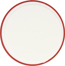 Produktbild: Rückstrahler rund, rot, Ø 80 mm, geklebt, geschraubt