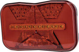 Produktbild: LED-Schlussleuchte Rio II links, 12 V, Schluss-, Brems-, Blink-, Standlicht
