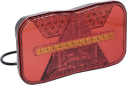 Produktbild: LED-Schlussleuchte Rio II rechts, 12 V, Schluss-, Brems-, Blink-, Standlicht