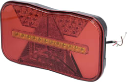 Produktbild: LED-Schlussleuchte Rio II rechts, 12 V, Schluss-, Brems-, Blink-, Standlicht
