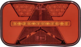 Produktbild: LED-Schlussleuchte Rio II links, 12 V, Schluss-, Brems-, Blink-, Standlicht