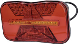 Produktbild: LED-Schlussleuchte Rio II links, 12 V, Schluss-, Brems-, Blink-, Standlicht