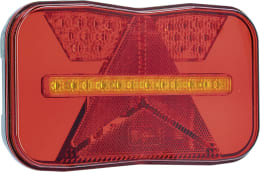 Produktbild: LED-Schlussleuchte Rio II rechts, 12 V, Schluss-, Brems-, Blink-, Standlicht