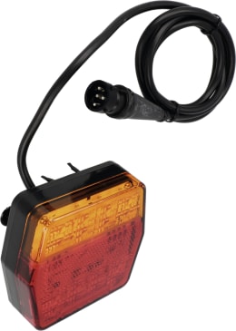 Produktbild: LED-Schlussleuchte Rom IV links/rechts, 12 V, Schluss-, Brems-, Blink-, Standlicht
