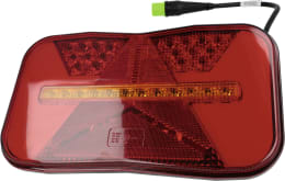 Produktbild: LED-Schlussleuchte Rio II rechts, 12 V, Schluss-, Brems-, Blink-, Standlicht