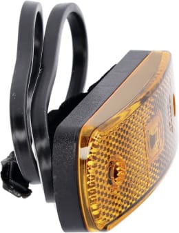 Produktbild: LED-Seitenmarkierungsleuchte gelb, 12 – 24 V, verkabelt