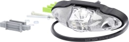 Produktbild: LED-Positionsleuchte oval, weiß, rot, 40 x 120/150 mm, 12 – 24 V
