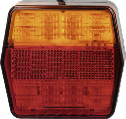Produktbild: LED-Schlussleuchte Rom IV links/rechts, 12 V, Schluss-, Brems-, Blink-, Standlicht