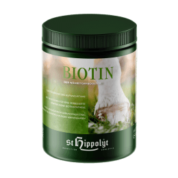 Produktbild: St. Hippolyt Biotin Hoof Mixture mit schwefelhaltigen Aminosäuren 1 kg Dose