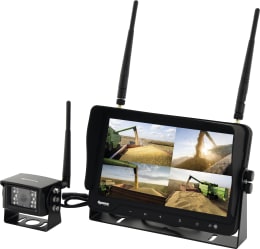 Produktbild: Rückfahrkamera mit 9 -Splitscreen-Monitor, kabellos
