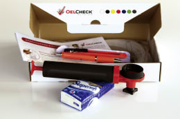 Set: Oelcheck Probenpumpe zur Entnahme von Ölproben und Kühlerfrostschutz