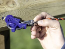 Produktbild: Ako Torgriffisolator X³ Premium blau Holzgewinde