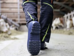 Produktbild: nora Gartenschuhe Comfy in blau mit profilierter Sohle