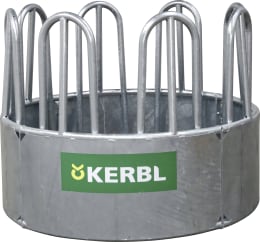 Produktbild: KERBL Heuraufe Ø 1,33/1,50 m, 8 Fressplätze, für Pferde