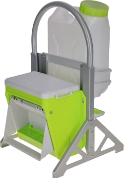 Produktbild: SmartCoop Standfüße für Geflügeltränke und Futterautomat, 400 x 400 x 715 mm, höhenverstellbar