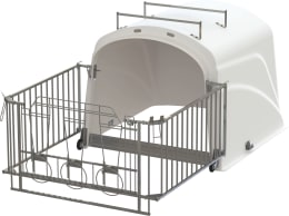 Produktbild: KERBL Kälberiglu Premium Duo für 3 Kälber bis 150 kg
