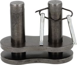 Produktbild: Pöttinger Kettenschloss R38 SH-1S, 1 1/2 (38,1 mm), einfach, mit Splintverschluss, für Rollenkette
