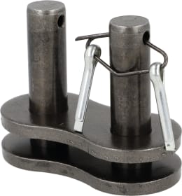 Produktbild: Pöttinger Kettenschloss R38 SH-1S, 1 1/2 (38,1 mm), einfach, mit Splintverschluss, für Rollenkette