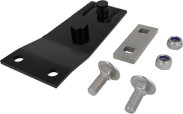 Produktbild: Pöttinger Messerhalter 156 x 65/90 x 5 mm, für Fördertrommel von Front- und Heckmähwerk Eurocat 311–316 F