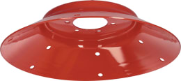 Produktbild: Pöttinger Glocke rot, für Kreisel von Kreiselheuer