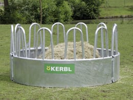 Lifestyle: KERBL Heuraufe Ø 2,19/2,36 m, 12 Fressplätze, für Pferde