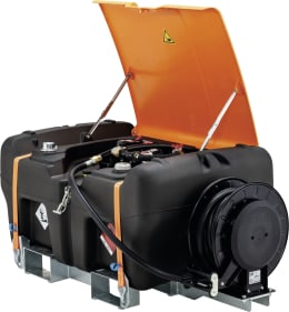 Produktbild: Cemo Tankanlage KS mobil Easy 330 Premium 330 l, für Benzin, Benzingemische, mobil, 12 V-Pumpe