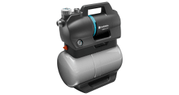 Produktbild: GARDENA Hauswasserwerk 3900 Silent 09066-61 schwarz, silber
