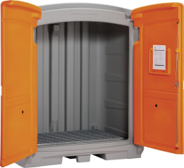 Produktbild: Cemo Gefahrstoffdepot 220/2, für zwei 200 Liter Fässer, 11550