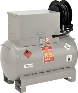 Produktbild: Cemo Tankanlage KS mobil 300 l, für Benzin, Öl-/Benzin-Mischungen, mobil, 12 V-Pumpe, ATEX