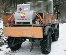 Produktbild: Cemo Tankanlage KS mobil 90 l, für Benzin, Öl-/Benzin-Mischungen, mobil, Handpumpe, 8840