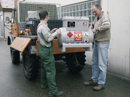 Lifestyle: Cemo Tankanlage KS mobil 90 l, für Benzin, Öl-/Benzin-Mischungen, mobil, Handpumpe, 8840