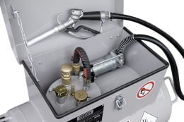 Produktbild: Cemo Tankanlage KS mobil 90 l, für Benzin, Öl-/Benzin-Mischungen, mobil, Handpumpe, 8840