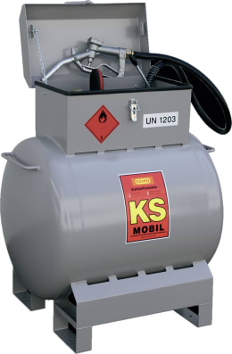 Produktbild: Cemo Tankanlage KS mobil 200 l, für Benzin, Öl-/Benzin-Mischungen, mobil, Handpumpe, 10025