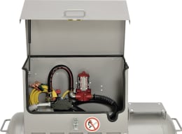 Produktbild: Cemo Tankanlage KS mobil 300 l, für Benzin, Öl-/Benzin-Mischungen, mobil, 12 V-Pumpe, ATEX