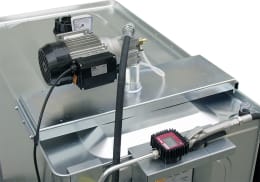 Produktbild: Cemo Tankanlage Uni 1.000 l, für Frischöl, stationär, 230 V-Pumpe, 15 m Schlauch mit Aufroller, 8680