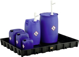 Produktbild: Cemo Auffangwanne 250 HD 250 l, B x H x T: 160 x 16,5 x 120 cm, HDPE (High Density Polyethylen), ohne Rost