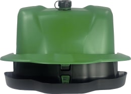 Produktbild: horizont Geflügeltränke Smart 12 l Wandmontage, Kunststoff (UV-beständig) grün, schwarz