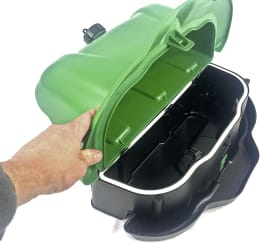 Produktbild: horizont Geflügeltränke Smart 12 l Wandmontage, Kunststoff (UV-beständig) grün, schwarz